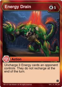 Energy Drain - Age of Aurelus - Bakugan TCG card