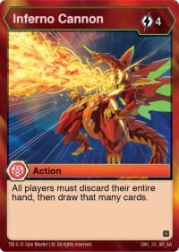 Inferno Cannon - Age of Aurelus - Bakugan TCG card