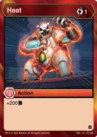Heat - Age of Aurelus - Bakugan TCG card