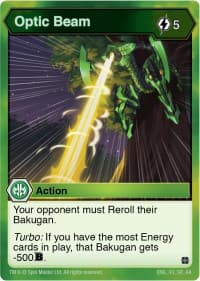 Optic Beam - Age of Aurelus - Bakugan TCG card
