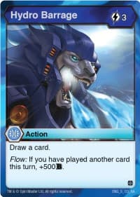 Hydro Barrage - Age of Aurelus - Bakugan TCG card