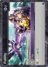 Futility - Age of Aurelus - Bakugan TCG card