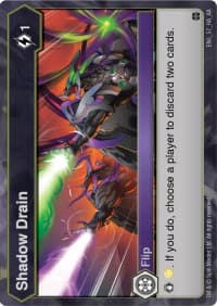 Shadow Drain - Age of Aurelus - Bakugan TCG card