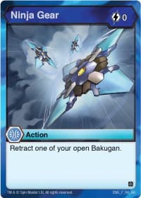 Ninja Gear - Age of Aurelus - Bakugan TCG card