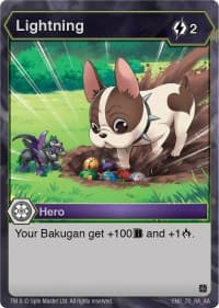 Lightning - Age of Aurelus - Bakugan TCG card