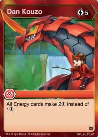 Dan Kouzo - Age of Aurelus - Bakugan TCG card