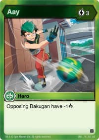Aay - Age of Aurelus - Bakugan TCG card