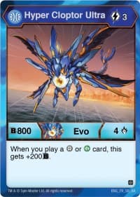Hyper Cloptor Ultra - Age of Aurelus - Bakugan TCG card