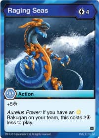 Raging Seas - Age of Aurelus - Bakugan TCG card
