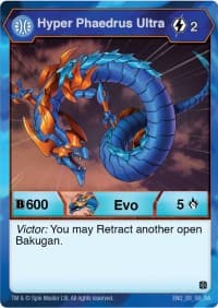 Hyper Phaedrus Ultra - Age of Aurelus - Bakugan TCG card