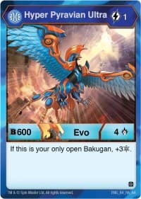 Hyper Pyravian Ultra - Age of Aurelus - Bakugan TCG card