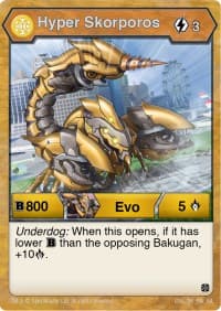 Hyper Skorporos - Age of Aurelus - Bakugan TCG card