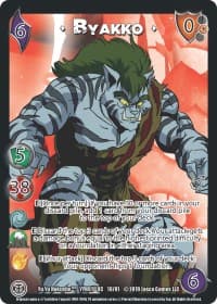 Byakko - Yu Yu Hakusho - UniVersus card