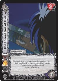 The Three Eyes of Hiei - Yu Yu Hakusho - UniVersus card