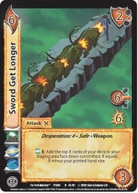 Sword Get Longer! - Yu Yu Hakusho - UniVersus card