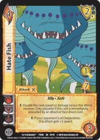 Hate Fish - Yu Yu Hakusho - UniVersus card