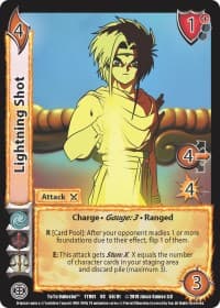 Lightning Shot - Yu Yu Hakusho - UniVersus card