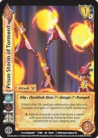 Prism Storm of Torment - Yu Yu Hakusho - UniVersus card