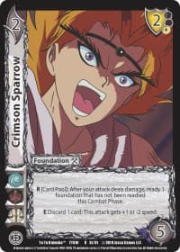 Crimson Sparrow - Yu Yu Hakusho - UniVersus card