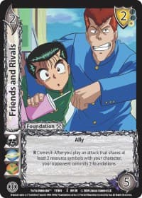 Friends and Rivals - Yu Yu Hakusho - UniVersus card