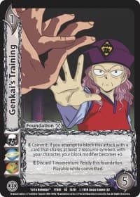 Genkai's Training - Yu Yu Hakusho - UniVersus card