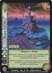 Maze Castle - Yu Yu Hakusho - UniVersus card