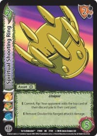 Spiritual Shooting Ring - Yu Yu Hakusho - UniVersus card