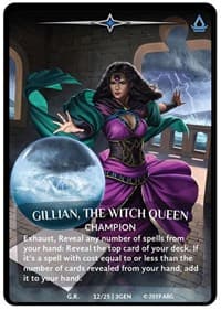 Gillian, the Witch Queen - Expansion Pack 1: Generations - Argent Saga TCG card