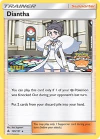 Diantha - 105/131 (Regional Championships) [Staff] - League & Championship Cards - Pokemon card