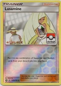 Lusamine - 153a/156 (League Challenge) [4th Place] - League & Championship Cards - Pokemon card