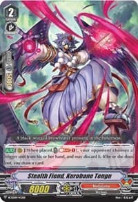 Stealth Fiend, Kurobane Tengu - Bushiroad Event Cards - Cardfight Vanguard card