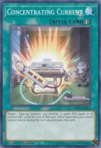 Concentrating Current - 2019 Gold Sarcophagus Tin Mega Pack - YuGiOh card