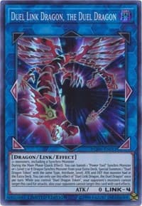 Duel Link Dragon, the Duel Dragon (SR) - Yu-Gi-Oh! Championship Series Prize Cards - YuGiOh card