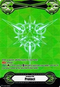 Imaginary Gift [Protect] (Metallic Green RRR Foil) - Gift Markers - Cardfight Vanguard card
