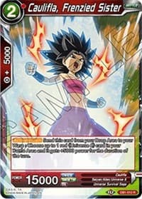 Caulifla, Frenzied Sister - Draft Box 04 - Dragon Brawl - Dragon Ball Super: Masters card