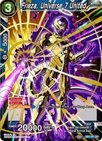 Frieza, Universe 7 United - Draft Box 04 - Dragon Brawl - Dragon Ball Super: Masters card