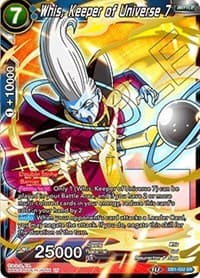 Whis, Keeper of Universe 7 - Draft Box 04 - Dragon Brawl - Dragon Ball Super: Masters card