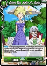 Bulma's Mom, Mother of a Genius - Draft Box 04 - Dragon Brawl - Dragon Ball Super: Masters card