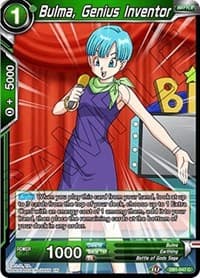 Bulma, Genius Inventor - Draft Box 04 - Dragon Brawl - Dragon Ball Super: Masters card
