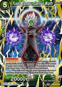 Fused Zamasu, Deity's Wrath - Draft Box 04 - Dragon Brawl - Dragon Ball Super: Masters card