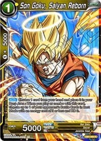 Son Goku, Saiyan Reborn - Draft Box 04 - Dragon Brawl - Dragon Ball Super: Masters card
