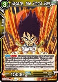 Vegeta, the King's Son - Draft Box 04 - Dragon Brawl - Dragon Ball Super: Masters card