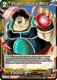 Shugesh, Raider's Warcry - Draft Box 04 - Dragon Brawl - Dragon Ball Super: Masters card