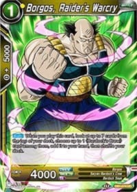 Borgos, Raider's Warcry - Draft Box 04 - Dragon Brawl - Dragon Ball Super: Masters card