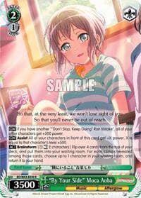"By Your Side" Moca Aoba - BanG Dream! Girls Band Party! Vol.2 - Weiss Schwarz card
