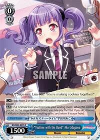 "Teatime with the Band" Ako Udagawa - BanG Dream! Girls Band Party! Vol.2 - Weiss Schwarz card