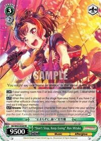 "Don't Stop, Keep Going" Ran Mitake - BanG Dream! Girls Band Party! Vol.2 - Weiss Schwarz card