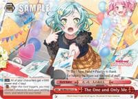 The One and Only Me - BanG Dream! Girls Band Party! Vol.2 - Weiss Schwarz card