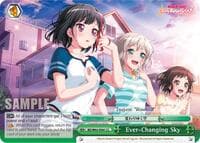 Ever-Changing Sky - BanG Dream! Girls Band Party! Vol.2 - Weiss Schwarz card