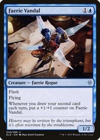 Faerie Vandal - Throne of Eldraine - Magic: The Gathering card